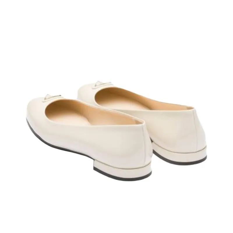 PRADA Casual Single Shoes Women's Ivory White-4