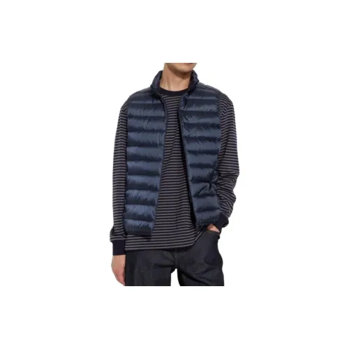 UNIQLO Vests Men Navy Blue