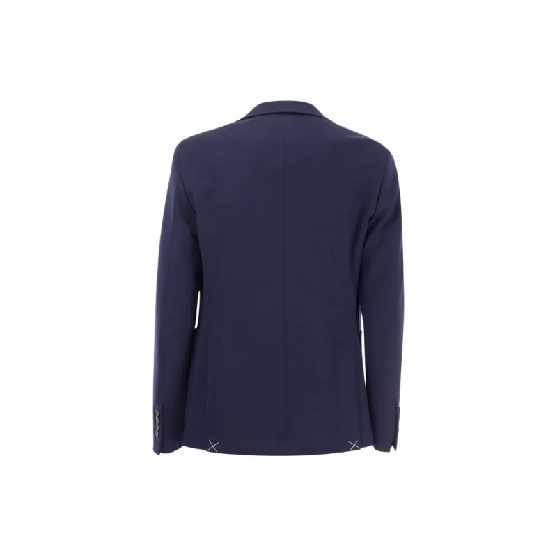 PESERICO Business Suit Coat Men's Blue-7