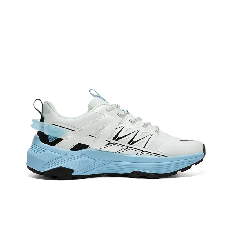 Warrior Anti Slip And Wear Resistant Breathable Low Top Casual Shoes Unisex White Black Blue-2