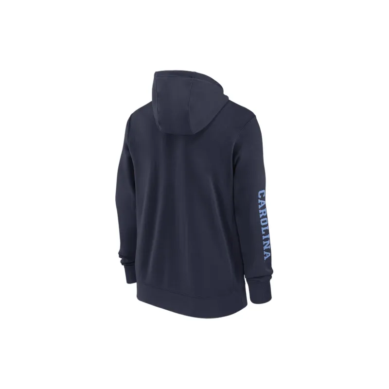 Nike North Carolina Tar Heels Sideline Team Issue Men's Nike College Full Zip Hoodie-1