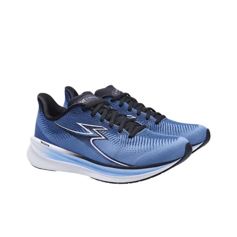 361° Durable Breathable Low Top Sprint Running Shoes Unisex Blue White-3