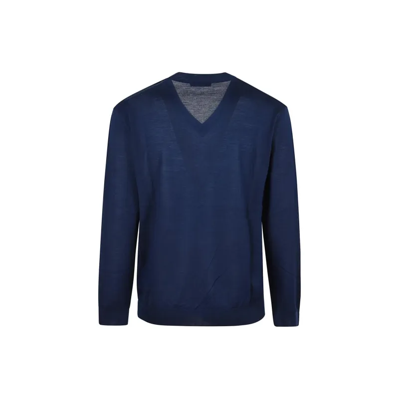 Valentino V Neck Long Sleeved Jumper-1