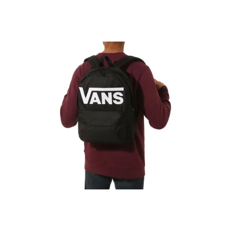 Vans Old Skool Collection Polyester Backpack Regular Unisex Black-7