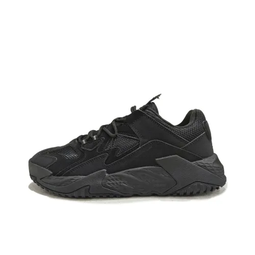 PEAK Magic Bullets Casual Shoes Men Low-Top All Black