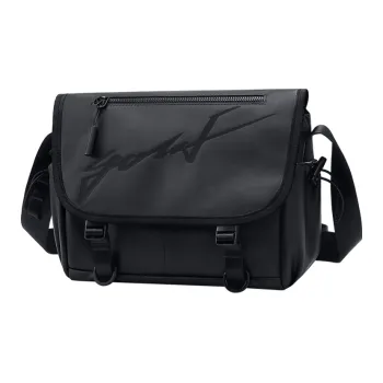 GOLF Fabric Shoulder Bag Men's Black/Ecru & Black
