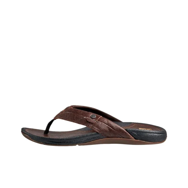 REEF Slip-Resistant Quick Dry Flip Flops Men's Brown-0