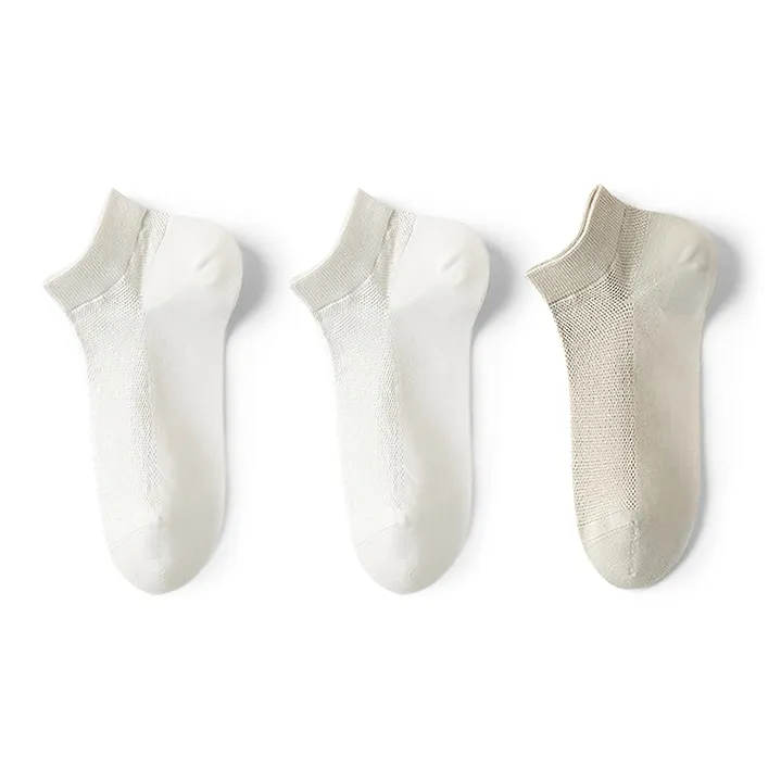JIAZINI Ankle Socks Women's 3 Pack-3