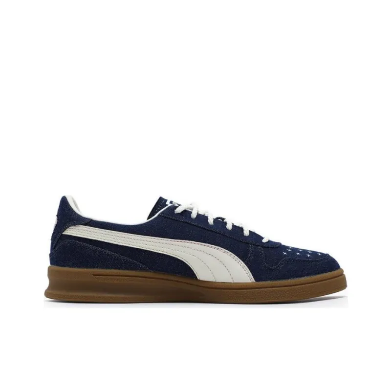 PUMA Anti Slip Wear Resistant Low Top Skateboard Shoes Unisex Navy Blue-1