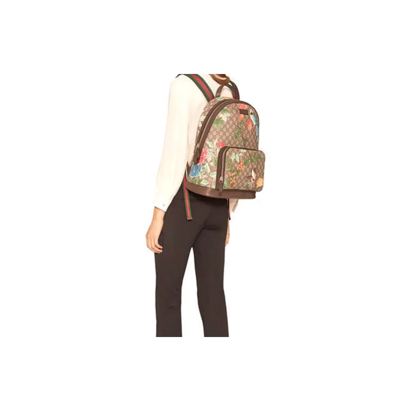 GUCCI TIAN PVC Polyvinyl Chloride Backpack Men's Multicolor/Ebony-7
