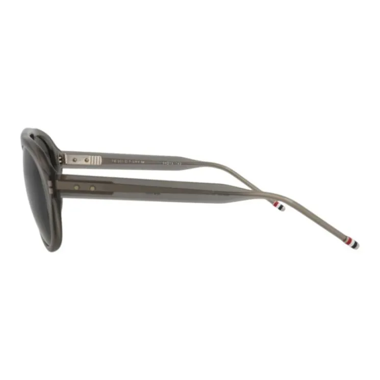 THOM BROWNE· Acetate Aviator Sunglasses Men's Gray-2