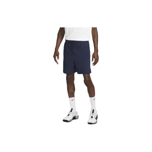 Nike Casual Shorts Men Navy Blue