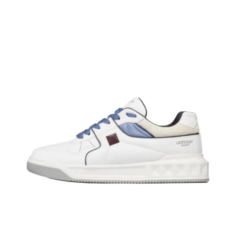 Valentino Garavani One Stud Lace Up Sneakers-0