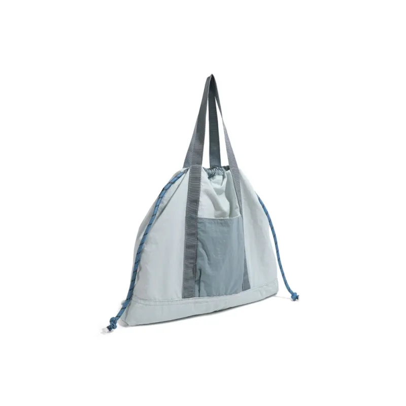 GKY Canvas Bag Portable Crossbody Backpack Women's Light Blue-3