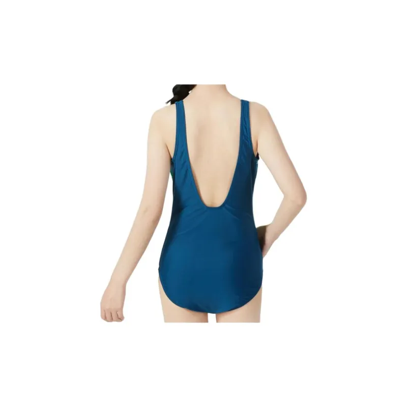 Speedo One piece Swimsuit Women's Navy Blue-2
