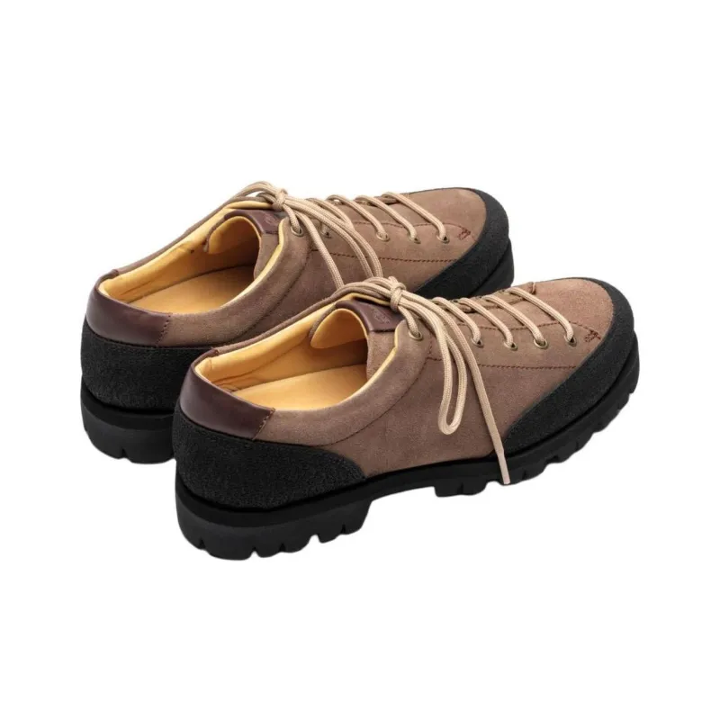 Paraboot Montana Low Top Hiking Shoes Men's Brown-4