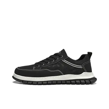HLA Classic Comfortable Breathable Mesh Casual Shoes For Men Wear-Resistant Balmuda Shoes Men's