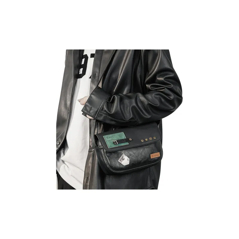 COTECi PU Shoulder Bag Regular Unisex-3