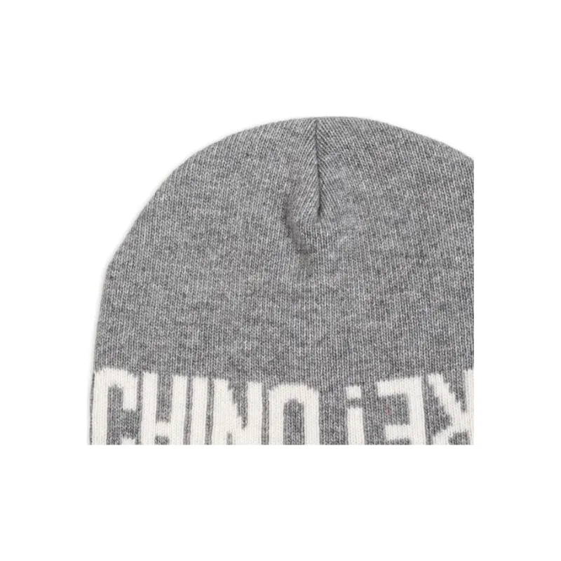 MOSCHINO Logo Intarsia Knit Beanie-2