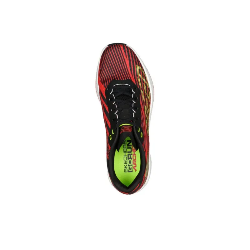 Skechers Go Run Razor 4 Anti-Slip Wear-Resistant Running Shoes Men's Red-3