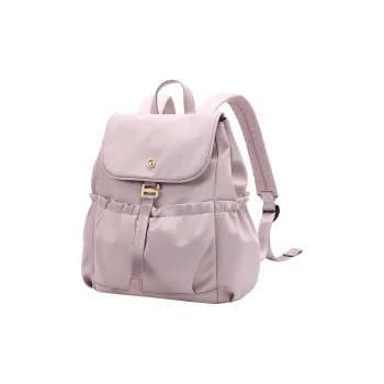 GOLF Fabric Backpack Women's Pink Purple/Apricot/Elegant Black