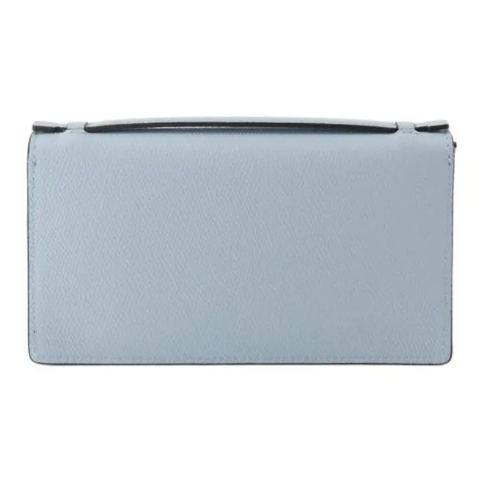 Valentino GARAVANI Leather Crossbody Bag Shoulder Bag Wallets Women's Light Blue-2