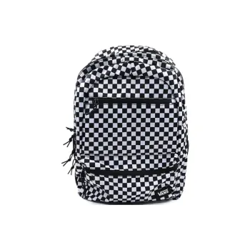 Vans Polyester Backpack Regular Unisex Black & White