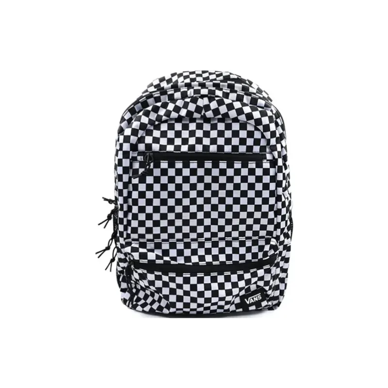 Vans Polyester Backpack Regular Unisex Black & White-0