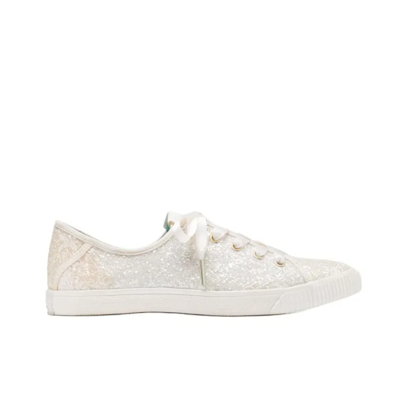 Kate Spade Trista Low-Top Skateboard Shoes Women's Gold-1