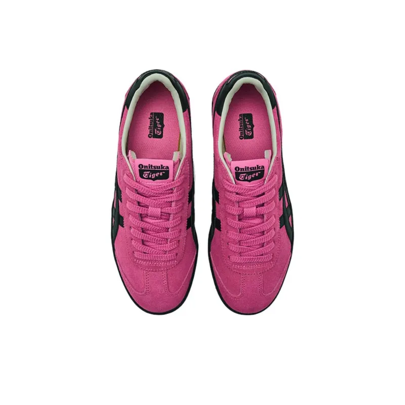 Onitsuka Tiger Tokuten Slip Resistant, Impact Resistant, Abrasion Resistant Low Top Skateboard Shoes Unisex Dark Pink-2