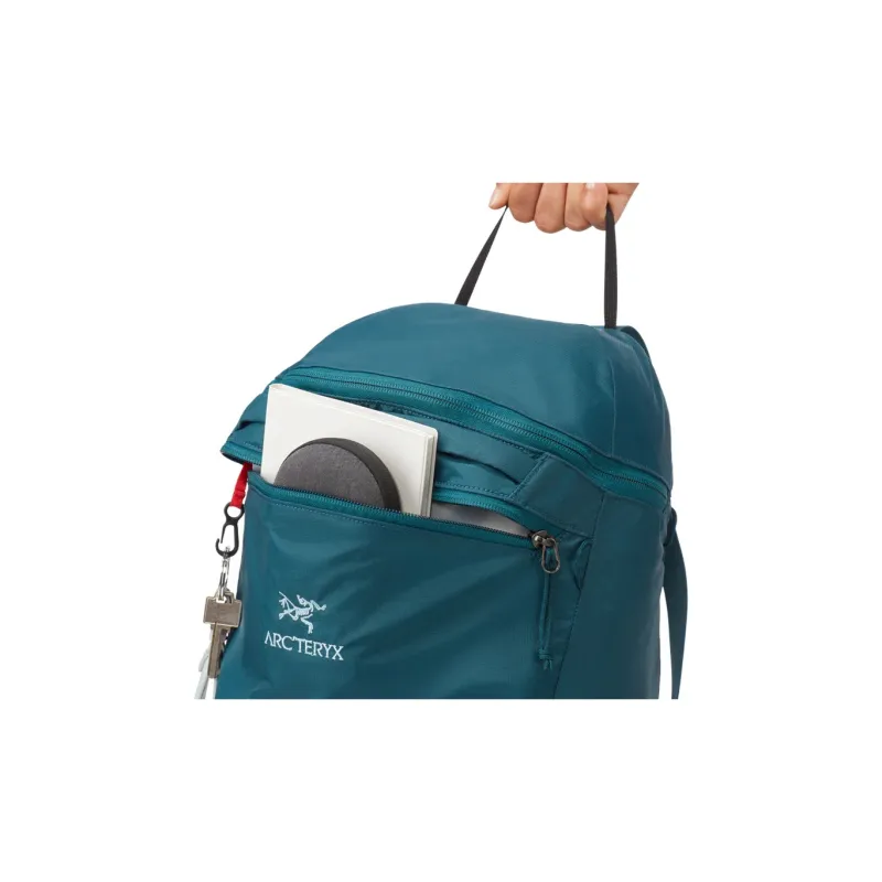 Arcteryx Inde Polyester With Nylon Backpack Regular Unisex Iliade Blue-2