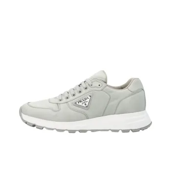 PRADA Re Nylon Sneaker Grey White