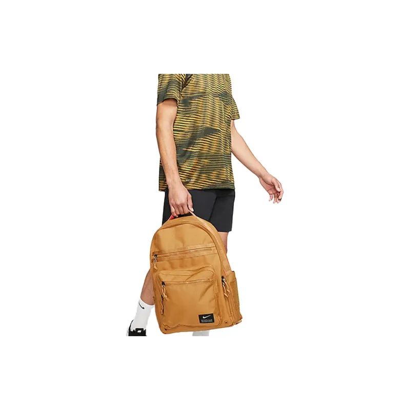 Nike Polyester Backpack Regular Men's Wheat-1