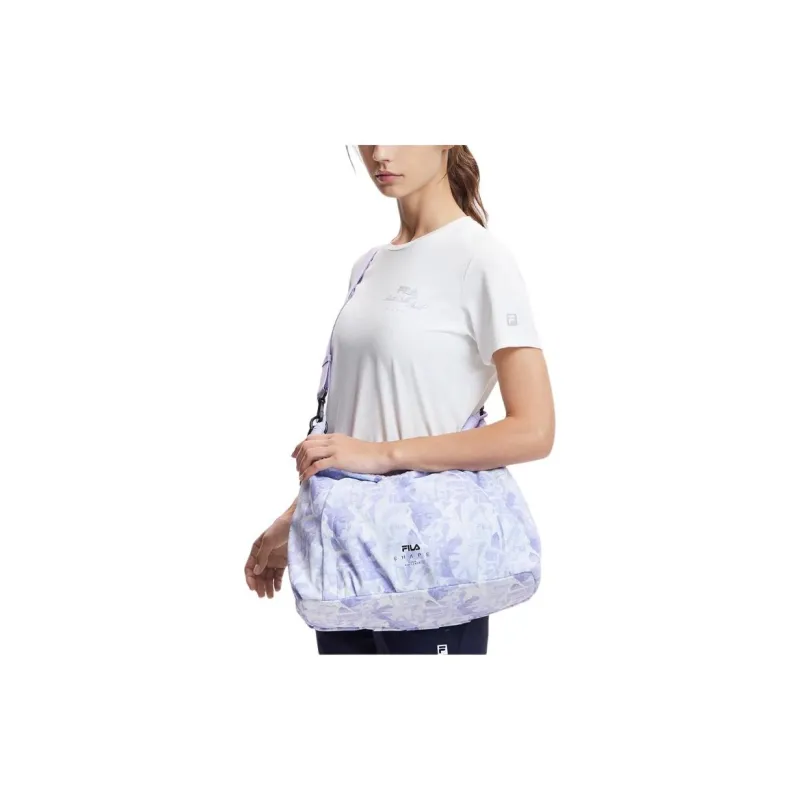 FILA Fabric Pouch Crossbody Bag, Shoulder Bag Mini Women's Perilla Purple-4