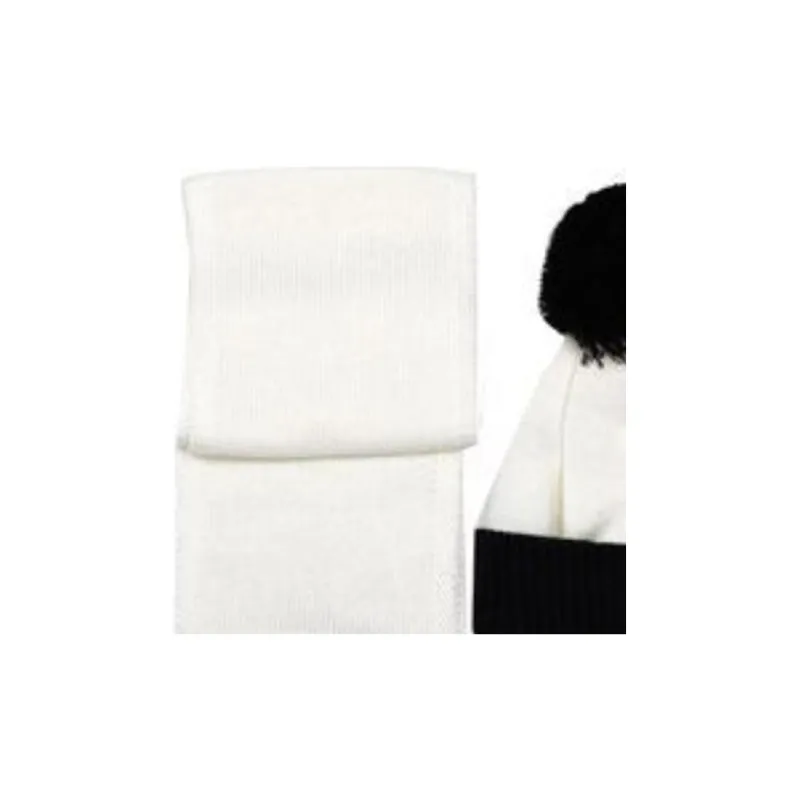 EMPORIO ARMANI Logo Intarsia Hat And Scarf Set-2