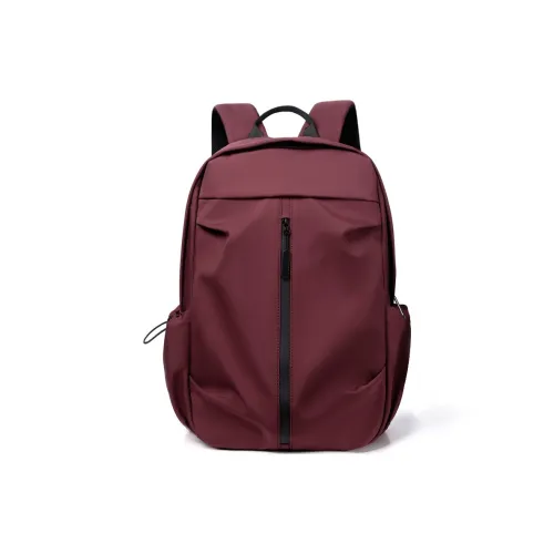 MOK Polyester Laptop Borsa backpack Regular Unisex Red/Blue/Black/Ecru/Pink/Gray