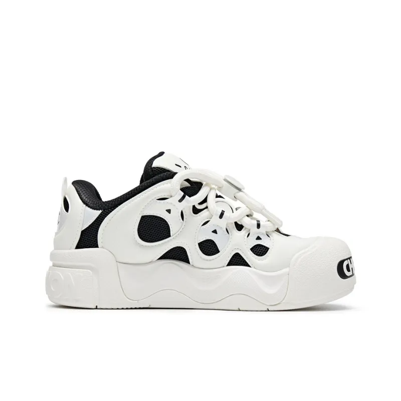 Champion Low-Top Skateboard Shoes Women's White-1