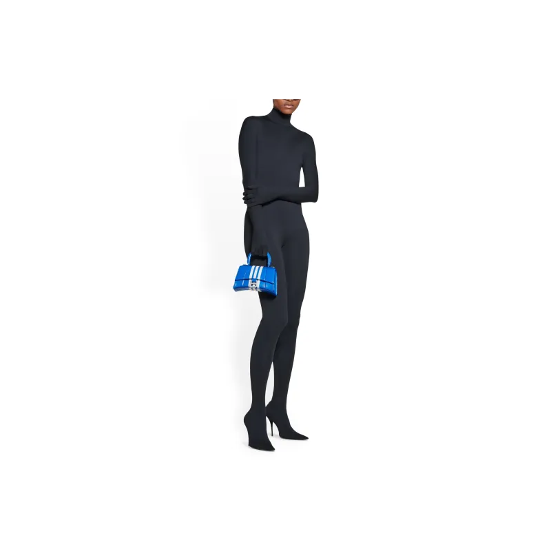 Balenciaga X Adidas Hourglass Xs Box Handbag Blue-6