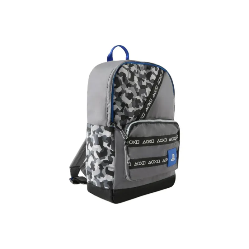 ZARA Polyester Backpack Regular Unisex Black Gray Color-2