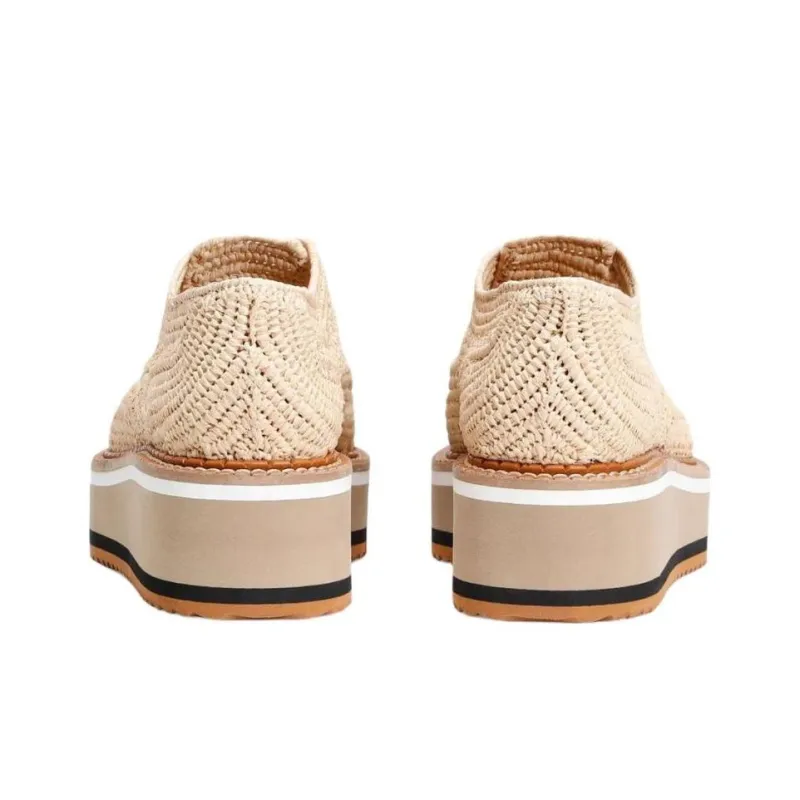 CLERGERIE Birdie Casual Single Shoes 4.5cm Women's Natural-3