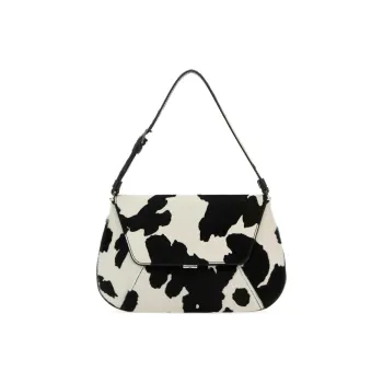 AMINA MUADDI Cow Printed Shoulder Bag