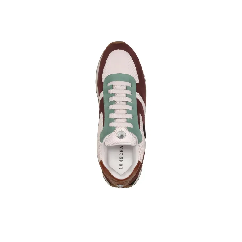 LONGCHAMP Le Pliage Green Low-Top Casual Shoes Women's Deep Red-2
