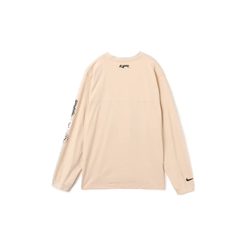 Nike Sweatshirt Unisex Beige Yellow-1