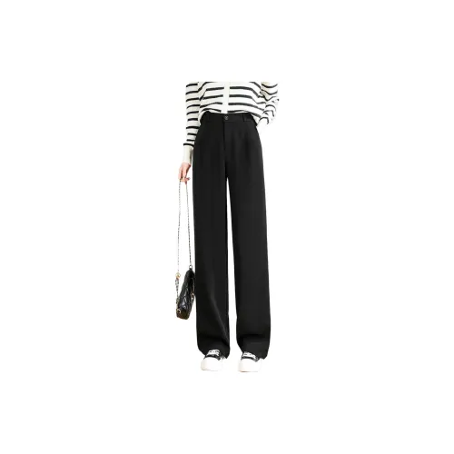 Ya sheep people Casual Pants Women's Black