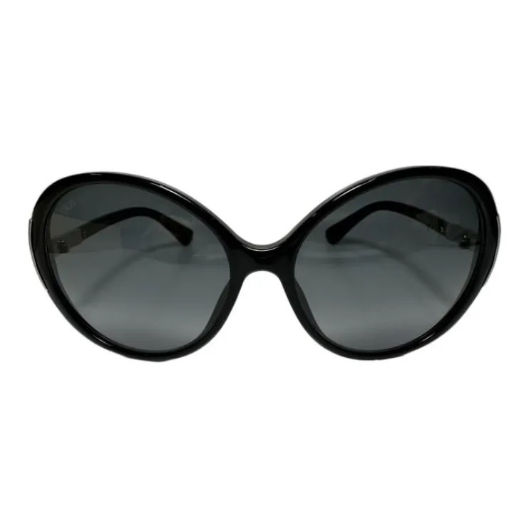 TOD'S Oval Sunglasses Men's Black-0