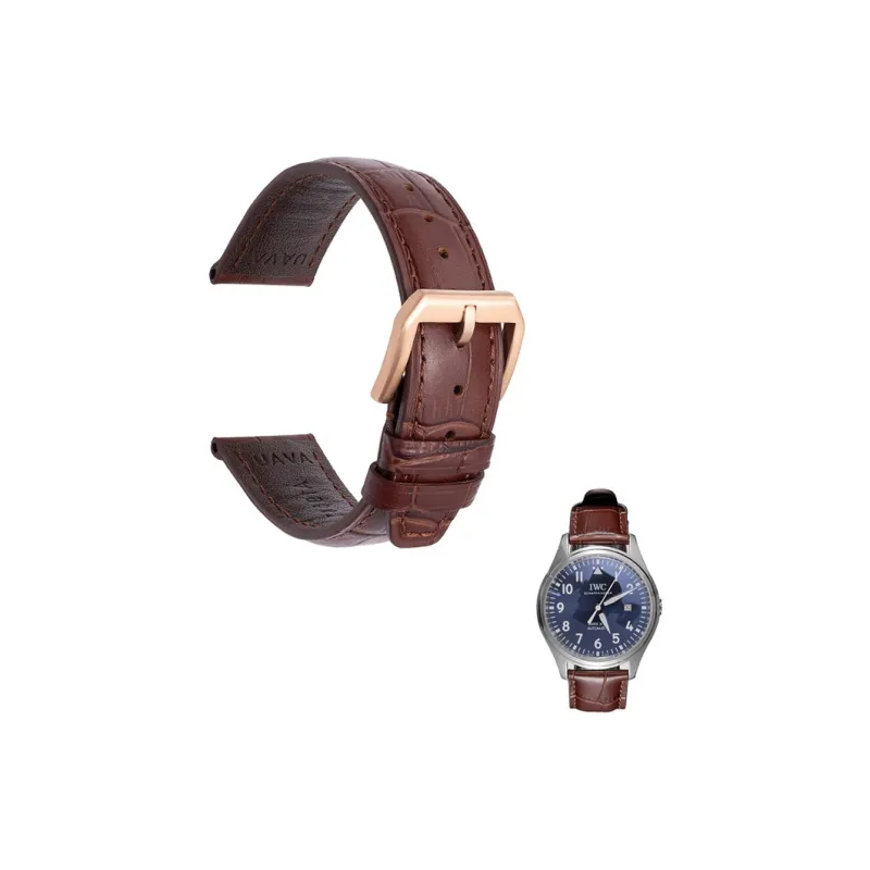 Craftsman Global Compatibility Watch Band Cowhide Leather Material-11
