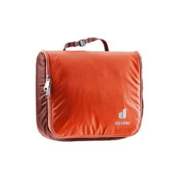 DEUTER Nylon Toiletry Bag Makeup Bag Unisex Papaya Redwood