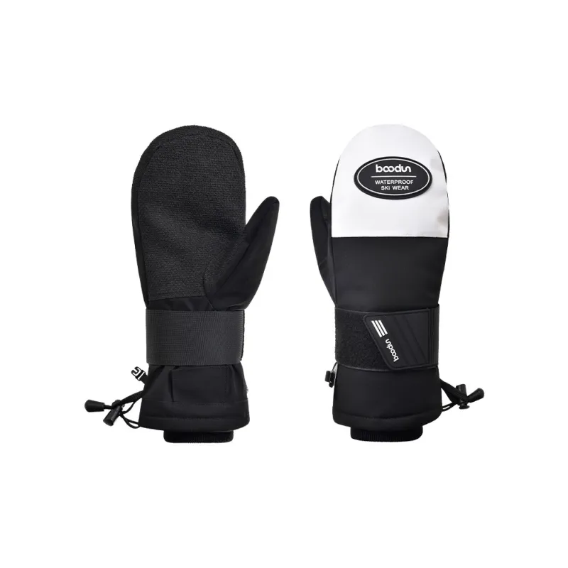 BOODUN Ski Gloves Mittens Unisex-0