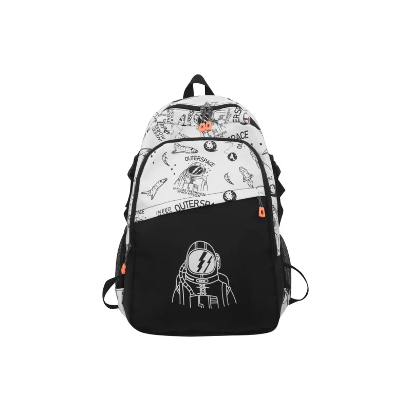 LEXI Nylon Fabric Large Capacity Wear Resistant Commute Travel Backpack Regular Unisex Multicolor-0