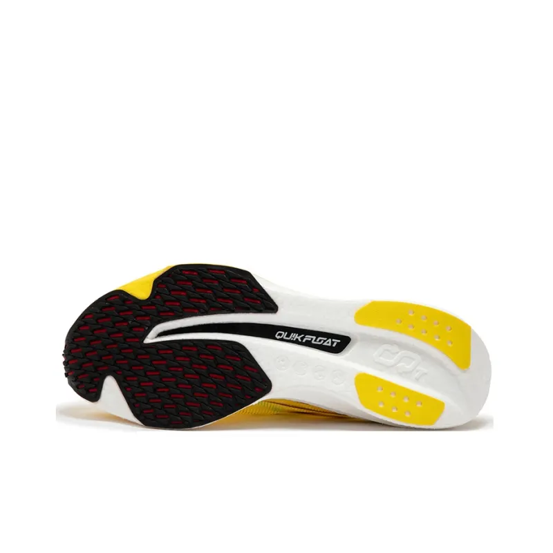 361° Speed 3 PRO Cushioned Slip Resistant Abrasion Resistant Breathable Low Top Running Shoes Unisex Acid Yellow-4